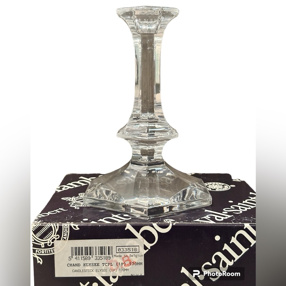 3 Val Saint Lambert Crystal Chandelier - Rare Beauty from Belgium.
